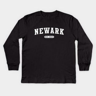 Newark, New Jersey Kids Long Sleeve T-Shirt